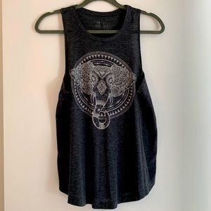 Peaceful Warrior Muscle Tee size L